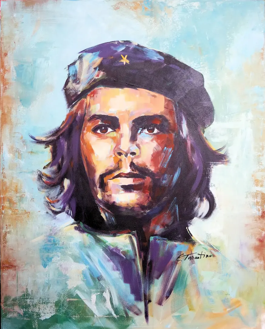 Che Guevara - Acryl auf Leinwand